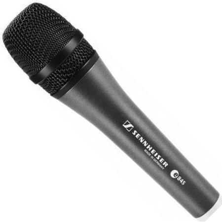 Sennheiser e845 Dynamic Super Cardioid Handheld Microphone