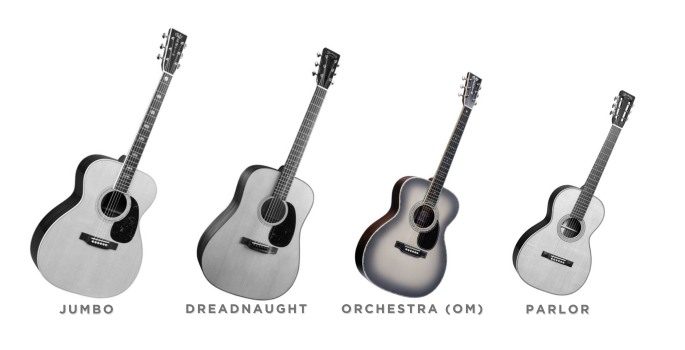 Full Sized Acoustic Guitars