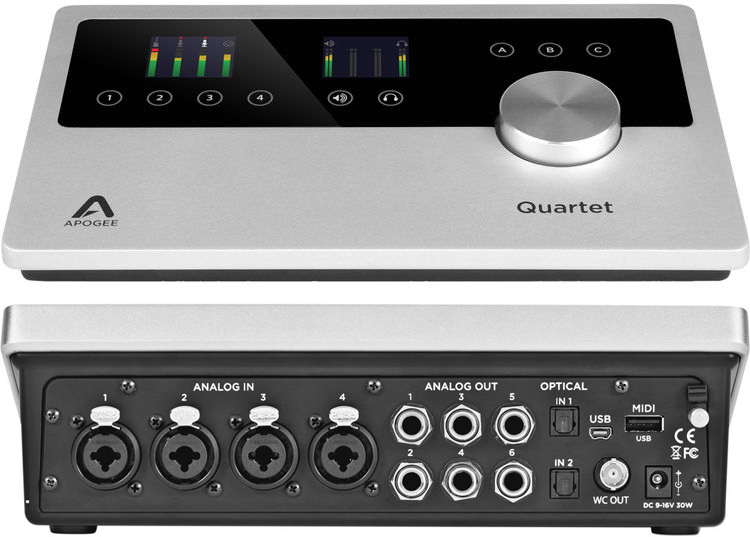 Apogee Quartet 12-Channel USB Audio Interface