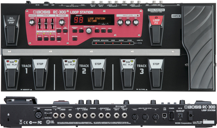 Review: Boss RC-300 Loop Station | Gearank