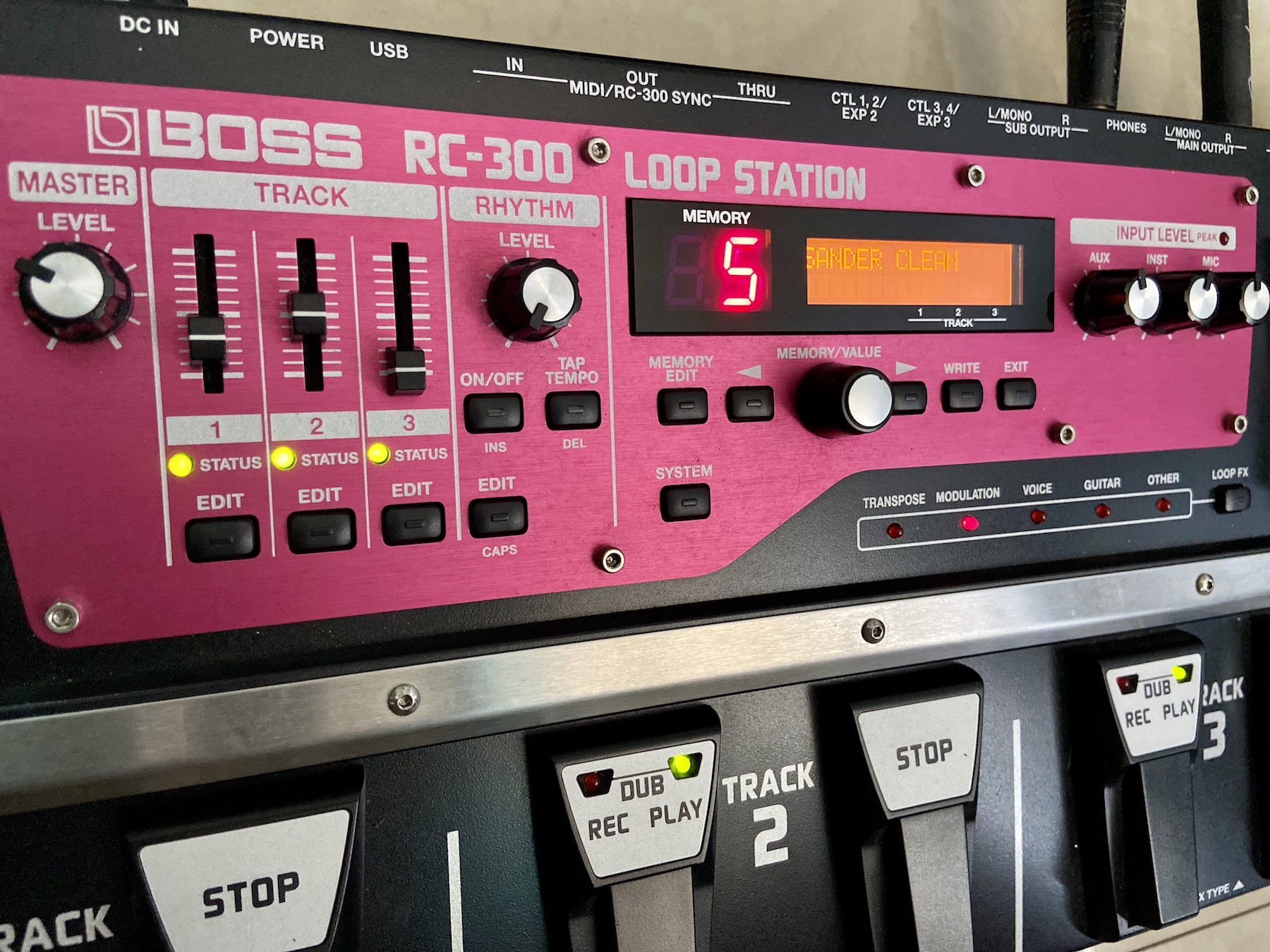 Boss - Rc-300 - Loop Station Effets Guitare 