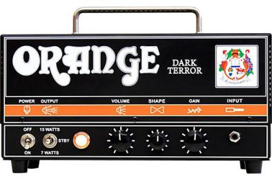 Orange Amplifiers DA15H Dark Terror 15 15W Tube Guitar Amp Head