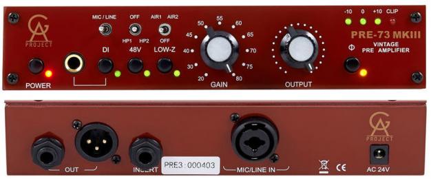 Golden Age Pre-73 MKIII Mic Preamp