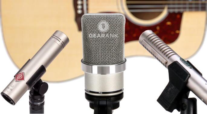 The Highest Rated Acoustic Guitar Mics