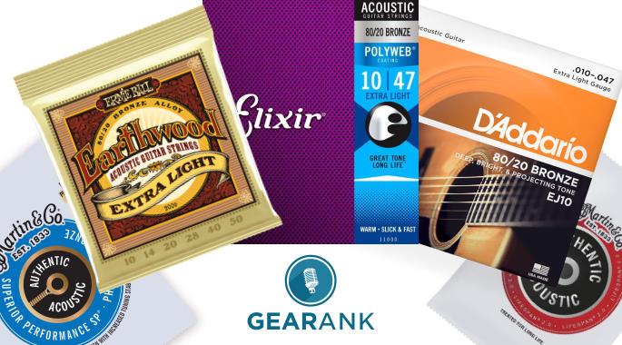 The Highest Rated Acoustic Guitar String Sets