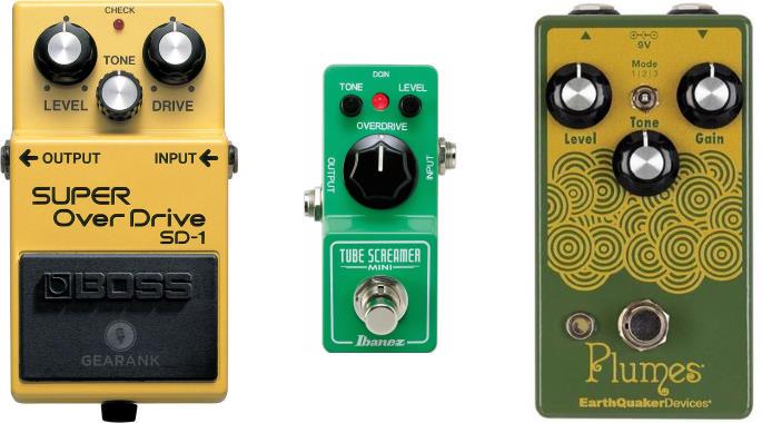 The Highest Rated Overdrive Pedals Under $100