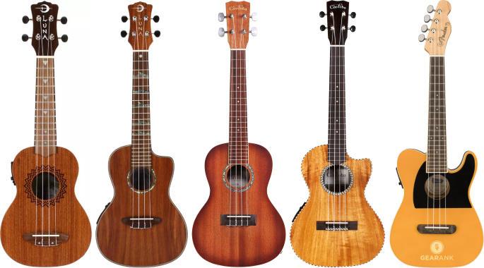 The Best Acoustic Electric Ukuleles up to $300 - April 2023