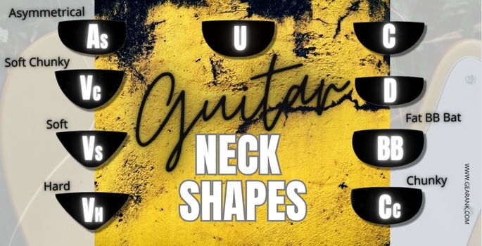 Guitar neck shapes