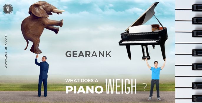 How much does a piano weigh
