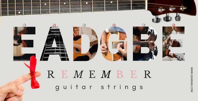 How to remember guitar strings